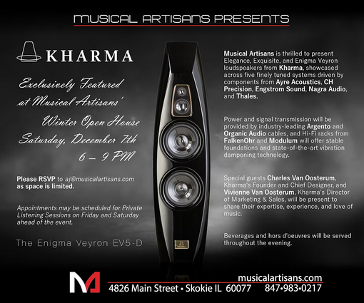Musical Artisans Presents: Kharma