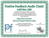 Positive Feedback Auido Oasis Award for AXPONA 2019